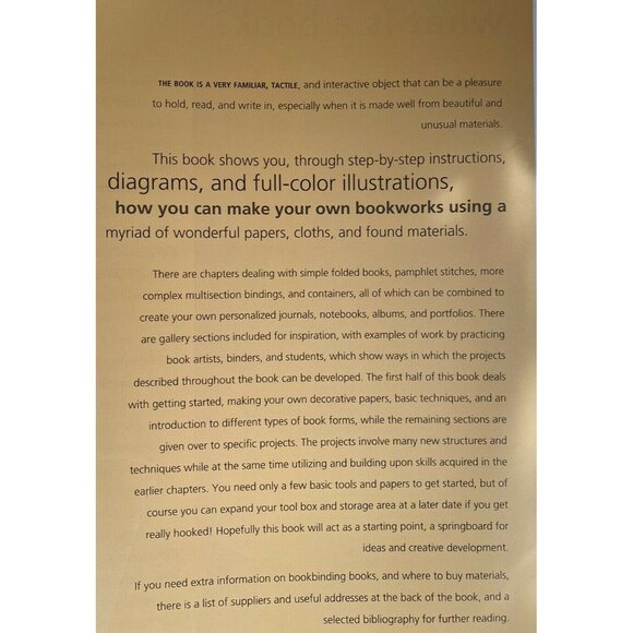 Bookworks By Sue Doggett Craft Scrapbooks Journals Programs Poetry Art Hardback - Picture 5 of 12